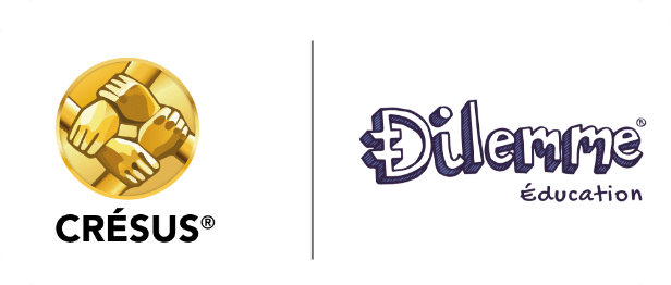 Logo Crésus I Logo Dilemme Education I Groupe Inovéa