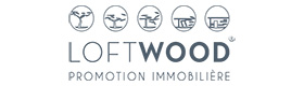 Logo Loft Wood promotion Immobilière I Groupe Inovéa I Gestion de Patrimoine