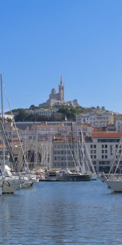 old harbor in Marseille, France