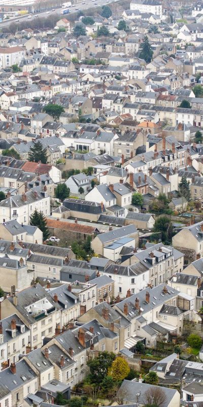 Le quartier Velpeau a Tours le 18 decembre 2024.